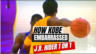 How KOBE BRYANT EMBARRASSED JR Rider 1 ON 1 [upl. by Eihcra]