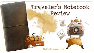 Review of the Travelers Notebook  a refillable journal that supports a circular economy [upl. by Nicolau]