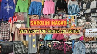 Sarojini Nagar Monday Market Delhi Latest Winter Collection Best Shops With Shop No [upl. by Gaston151]