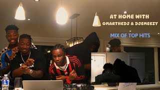 AT HOME WITH OMARTHEDJ amp DJEMEEZY  JUSTIN UG  MIX [upl. by Aelsel928]