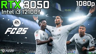 EA Sports FC 25  RTX 3050  1080p  Max Settings  i3 12100F PCGamePassPartner [upl. by Claudelle]