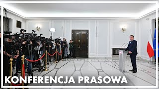 Konferencja prasowa Marszałka Sejmu przed drugim dniem 1 posiedzenia [upl. by Zetneuq]