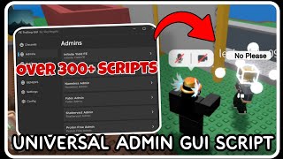 BEST  Universal Admin Trolling Script  ROBLOX SCRIPTS  300 Scripts in ONE Gui  2024 [upl. by Ennadroj]