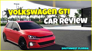 INSANE 2021 Volkswagen Golf GTI Car Review  Southwest Florida Roblox [upl. by Arreyt]