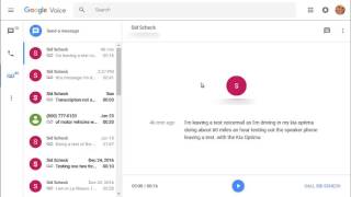 Google Voice And Downloading Voicemail Messages [upl. by Daigle]