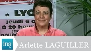 Duplex Arlette Laguiller à Lyon 1995  Archive vidéo INA [upl. by Shinberg]