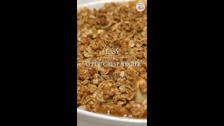 Apple Crisp Recipe Easy and Simple to Make shorts [upl. by Nav415]