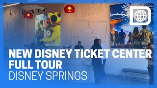 New Ticket Center Tour  Disney Springs [upl. by Mckenna]