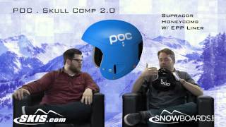 2015 POC Skull Comp 20 Helmet Overview by SnowboardsDOTcom [upl. by Grosberg]