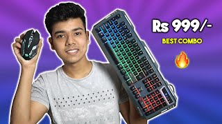 Best Gaming Combo Under 1000 Rupees  Zebronics Transformer Review [upl. by Rotman]