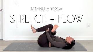 12 Min Yoga Full Body Stretch amp Flow DAY 23 [upl. by Ettezoj]