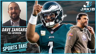 Dave Zangaro talks Nick Sirianni criticism Eagles Struggles amp NFC Playoff Picture  Sports Take [upl. by Elazaro]