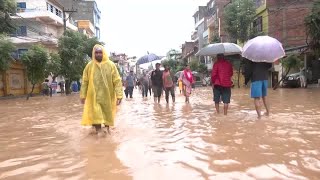 Heavy rains bring deadly floods and landslides in Nepal  REUTERS [upl. by Jacquelynn148]