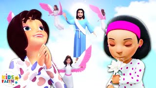 Who Made My Nose Jesus Loves Me and More  Christian Songs for Kids  Kids Faith TV [upl. by Anahgem676]