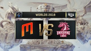 Mammoth vs UOL  Worlds 2019  PlayIn Tag 3 GER [upl. by Rendrag]