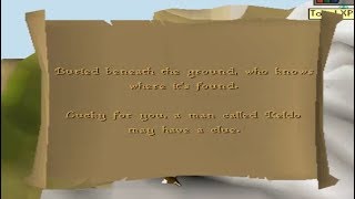 OSRS  Buried beneath the ground who knows where it is found All locations [upl. by Lleroj340]