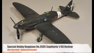 Special Hobby Re 2005 Review  Most Beautiful Italian WWII Fighter [upl. by Doreg]