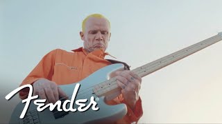 Flea Performs quotMaggot Brainquot on his Signature Active Jazz Bass  Artist Signature Series  Fender [upl. by Elaweda]