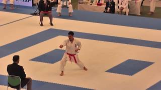 karate kata kankushokoji arimoto 2017 all japan観空小 [upl. by Moclam]