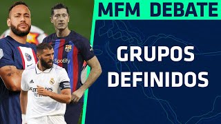 BAYERN BARCELONA E INTER NO MESMO GRUPO DA CHAMPIONS  MFM Debate 25082022 [upl. by Tavey]