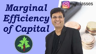 Marginal Efficiency of Capital in Hindi [upl. by Lugar]