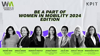 Be a part of our Women in mobility 2024 edition [upl. by Lang951]