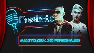 Maxi Tolosa Ke Personajes  Presiento Video Lyric [upl. by Yensehc]