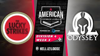 HLL APL Season Week 3 Match Lucky Strikes vs Odyssey on SMDM  Midpoint AA Network 50 Odyssey [upl. by Hogue]