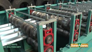 HIZLI TRAPEZ ROLL FORM HATTI 50MTDK [upl. by Granger]