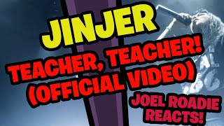 JINJER  Teacher Teacher Official Video  Roadie Reacts [upl. by Clova]