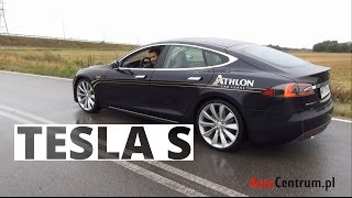 Tesla Model S 85 kWh 367 KM 2014 PLENG  test AutoCentrumpl 115 [upl. by Anah]