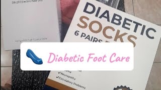 WeightLoss Journey Diabetic Foot Care Tips diabeticfootcare valeriegetsfit takecareofyourself [upl. by Drarehs]