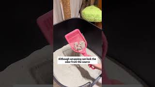 Bentonite cat litter test Nonstick cat litter cheap cat litter wholesale cat litter supplier [upl. by Ahsinoj]