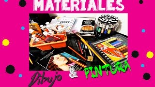 Materiales para Dibujo y Pintura para principiante [upl. by Titania]