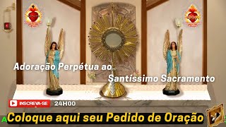 Ele Vive Adoração Perpétua Ao Vivo Santíssimo Sacramento JESUS EU CONFIO EM VÓS  COMPARTILHE [upl. by Amalie776]