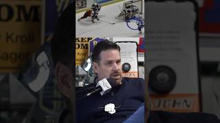 Martin Brodeur’s goal vs Flyers 🚨😂 told by Chris Therien [upl. by Yrrol]