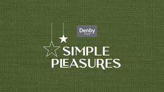 Denby Simple Pleasures Christmas Table Setting Step by Step [upl. by Ahsir]