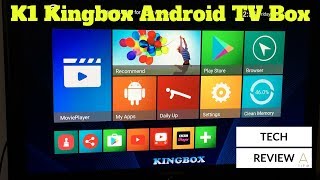 K1 Kingbox Android TV Box Testing [upl. by Nediarb]