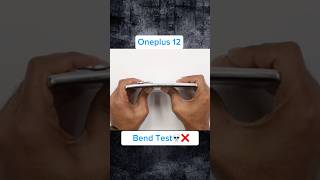 Oneplus 12 bend test💀❌ [upl. by Nedrob]