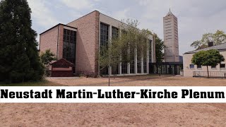 NEUSTADT an der Weinstraße DWinzingen MartinLutherKirche Vollgeläut Außenaufnahme [upl. by Cousin]