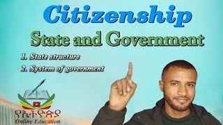 Grade 8 Citizenship  State and Government  State structure  system of government [upl. by Nommad499]