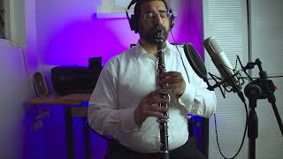 תקסים במקאם כורד על קלרינט סי במול Taqsim In Maqam Kurd On Bb Clarinet [upl. by Yelbmik]