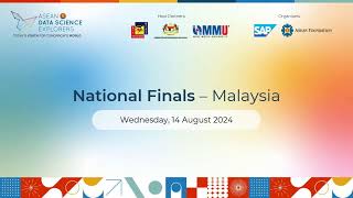 ASEAN DATA SCIENCE EXPLORER  MALAYSIA NATIONAL FINALS [upl. by Naihr]