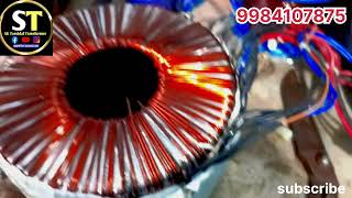 MT1201 5000 Watt Toroidal Transformer Repair Full 🎥Video transformers repair toroidaltransformer [upl. by Eramal]