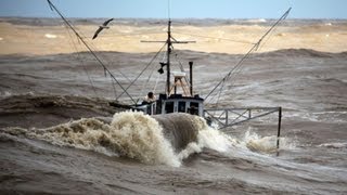 A Must Watch  Fishing Boats in Dangerous Seas [upl. by Sion915]