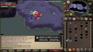 OSRS  Dust Devils  715k Slay XP\HR  Ice Barrage [upl. by Vander]