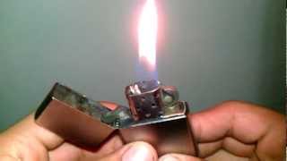 Zippo Trick Tutorial Disappearing Flame [upl. by Alla]