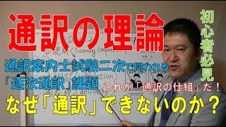 通訳案内士口述試験対策―逐次通訳の理論 [upl. by Dragelin]