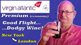 Flight Review  Virgin Atlantic Premium Economy JFK to London [upl. by Cadmann320]