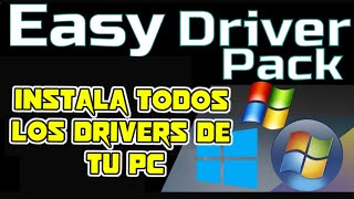 Easy Driver Pack 32 y 64 Bits Win 7 [upl. by Eetnahc752]